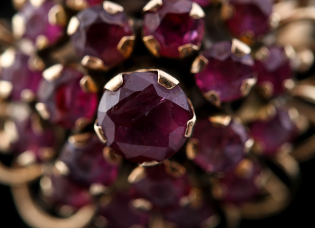 10K Yellow Gold Ruby Ring