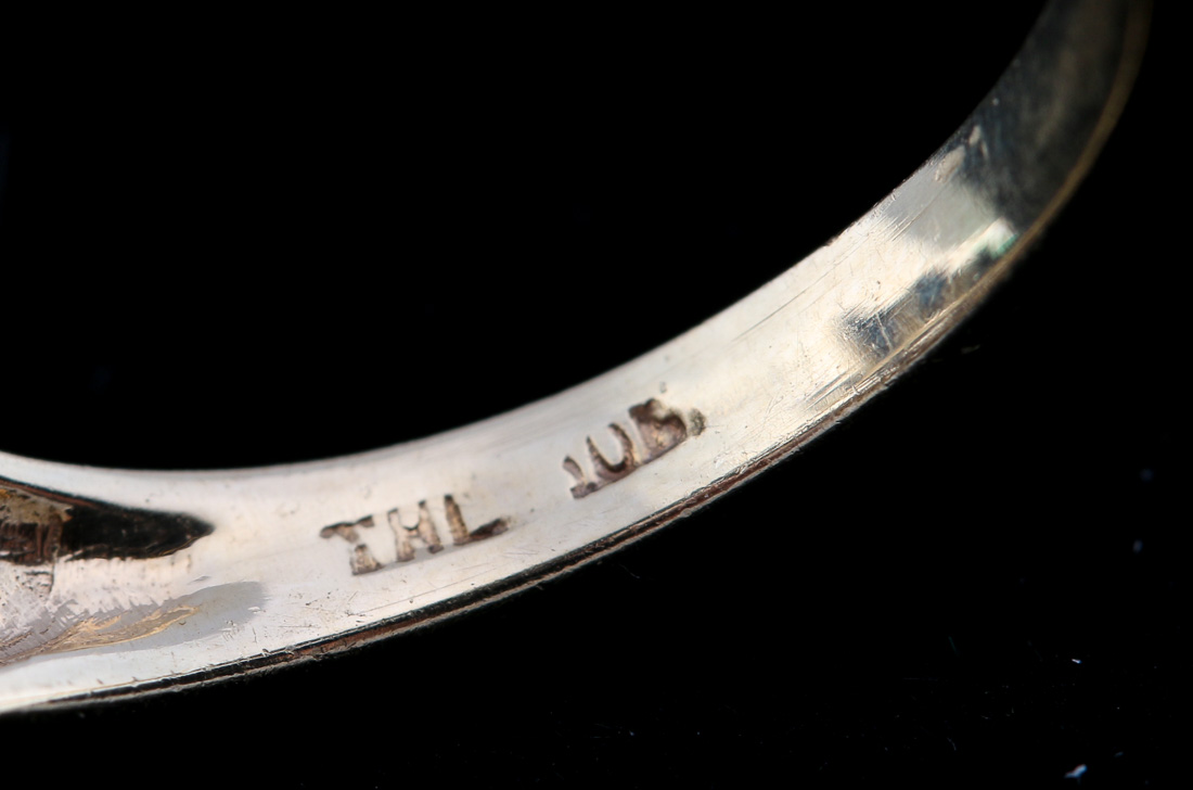 10K Yellow Gold and Blue Sapphire Ring