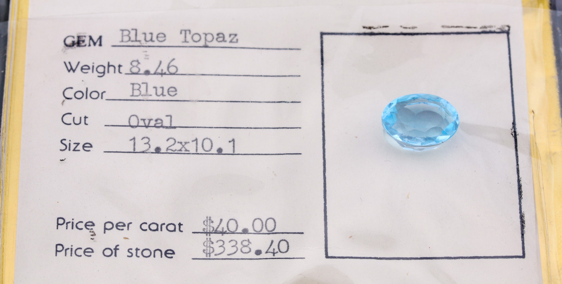 Loose Blue Topaz