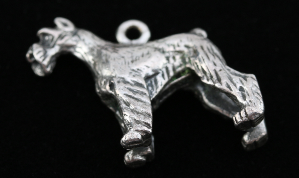 Collection of Stamped Silver Charm Bracelets