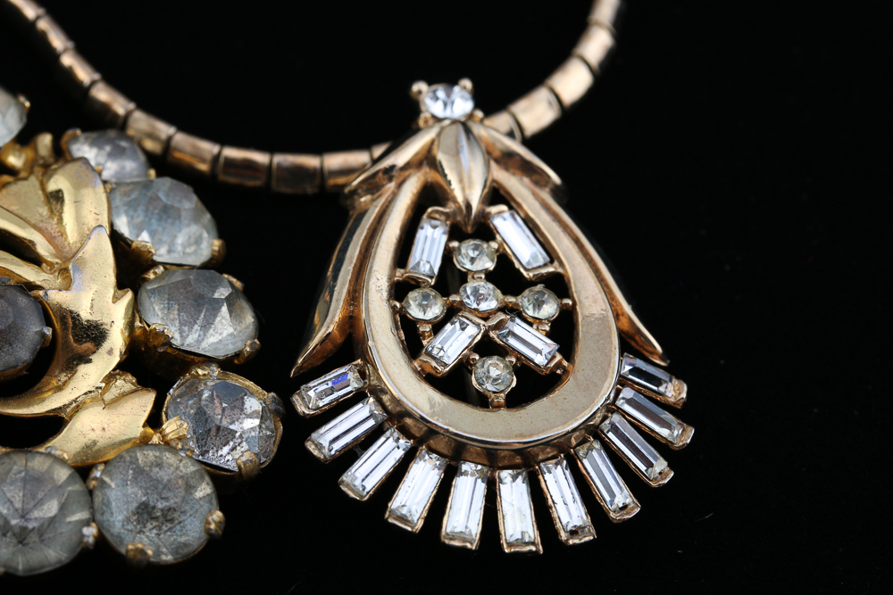 Assorted Gold Tone Jewelry