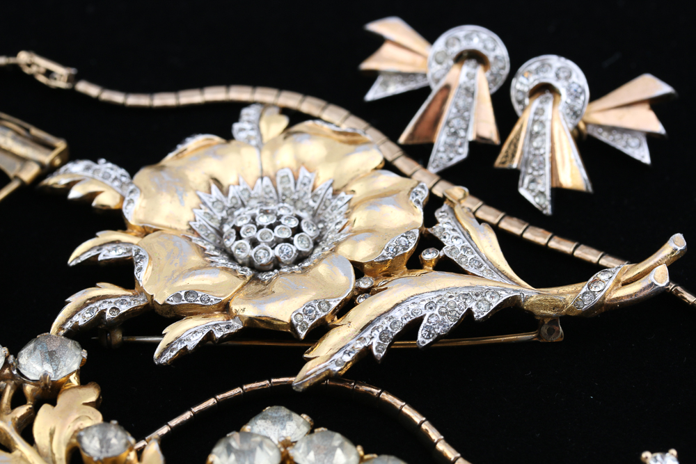 Assorted Gold Tone Jewelry