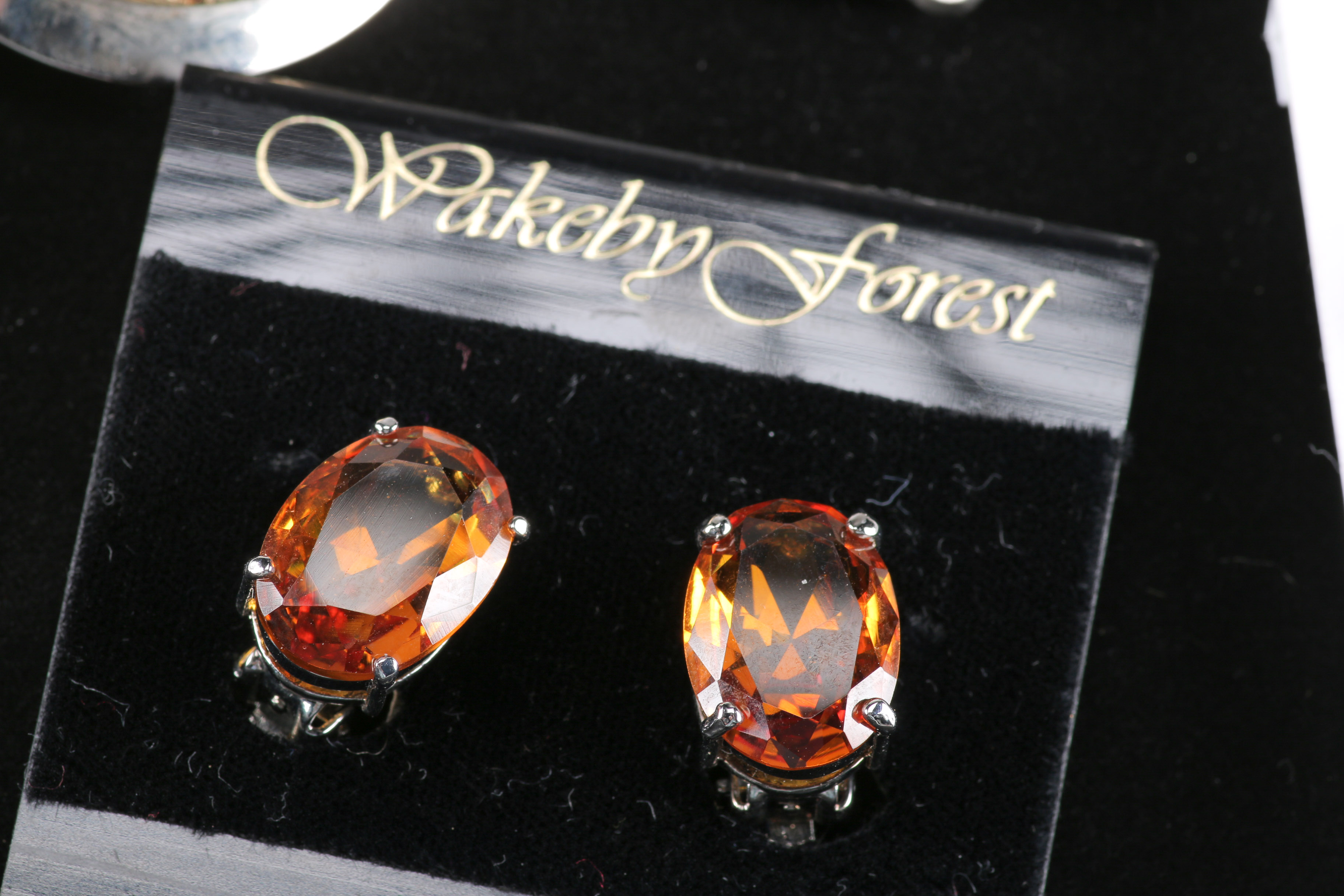 Collection of Silver Tone Costume Earrings