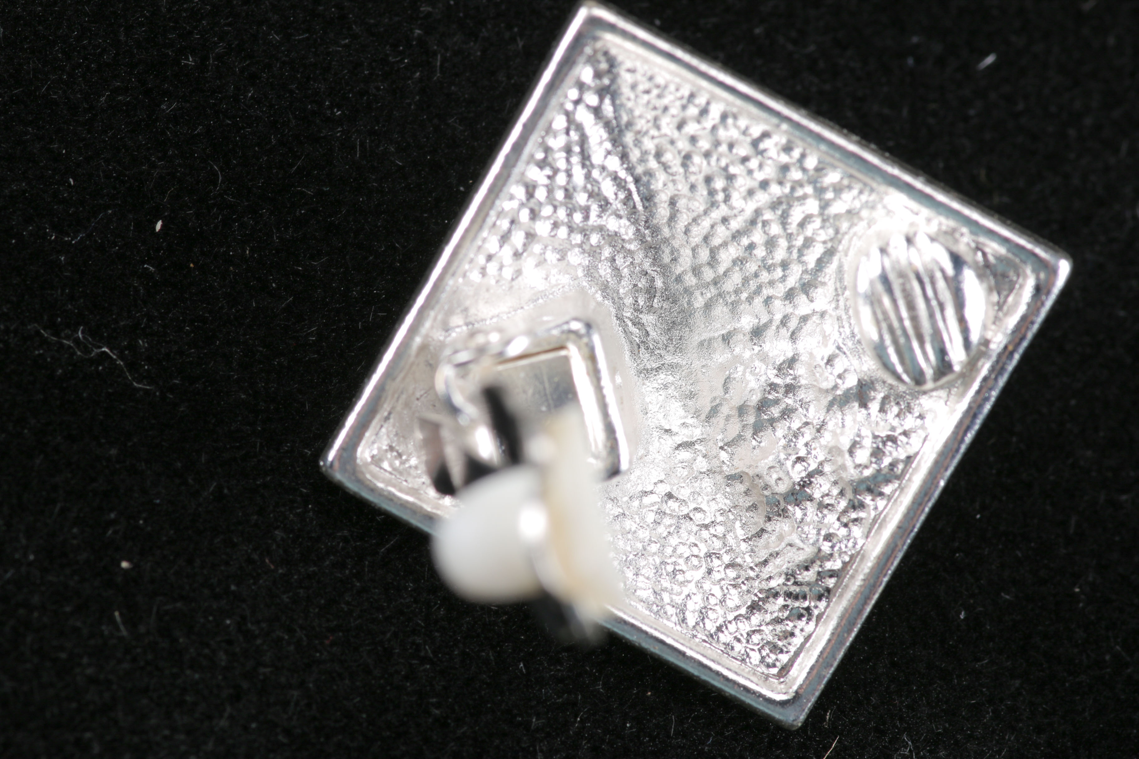 Collection of Silver Tone Costume Earrings