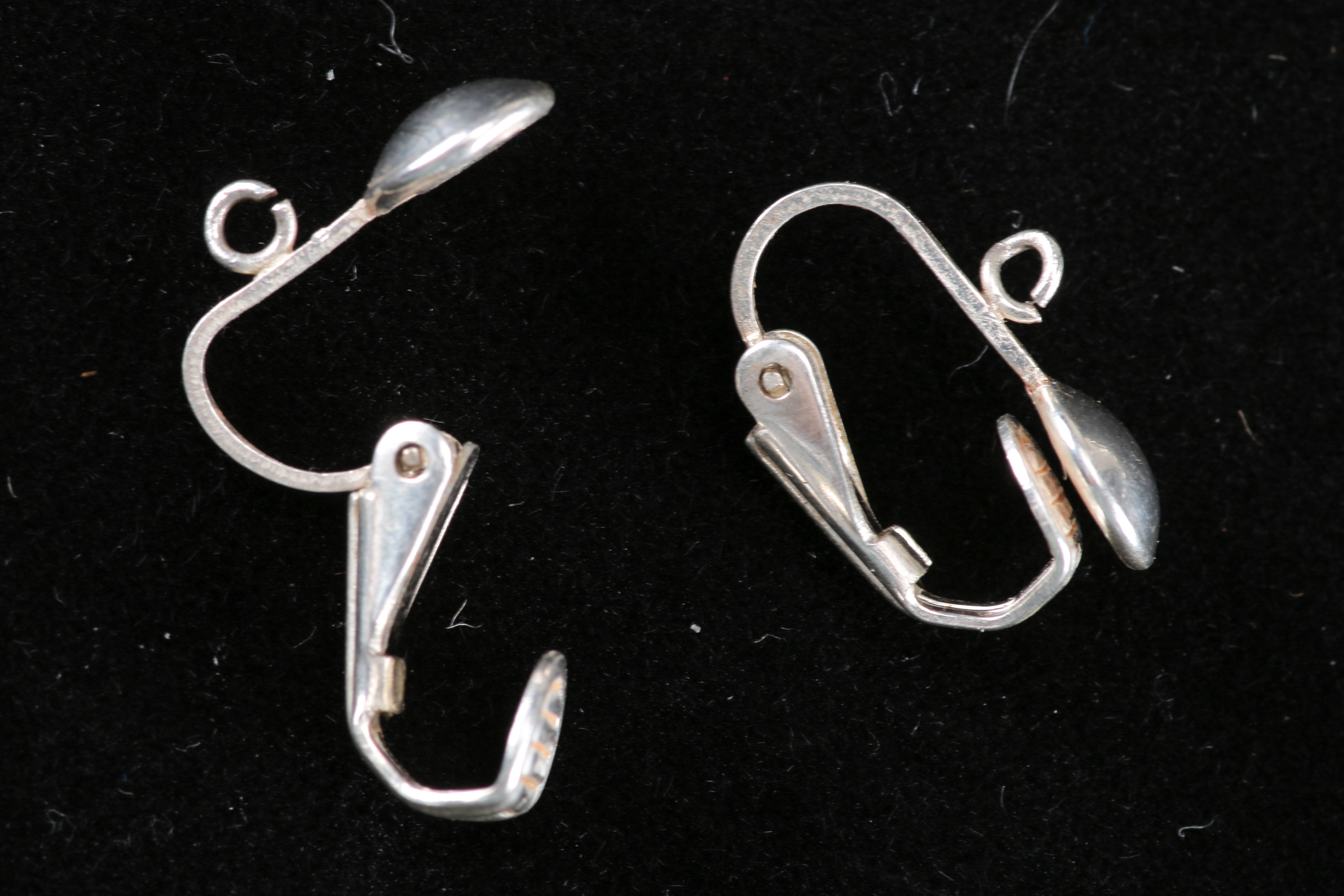 Collection of Silver Tone Costume Earrings