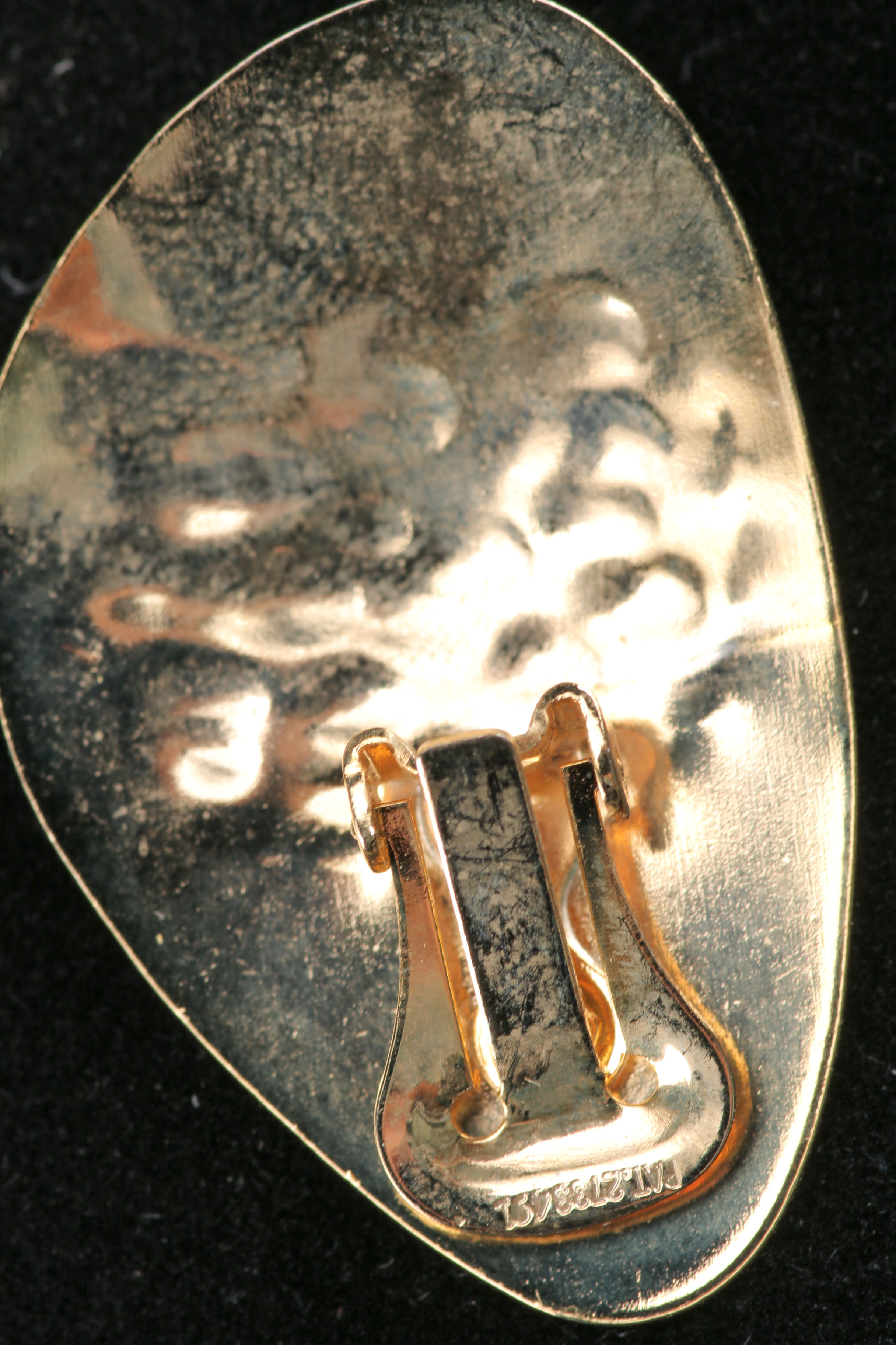 Assortment of Gold Tone Costume Earrings