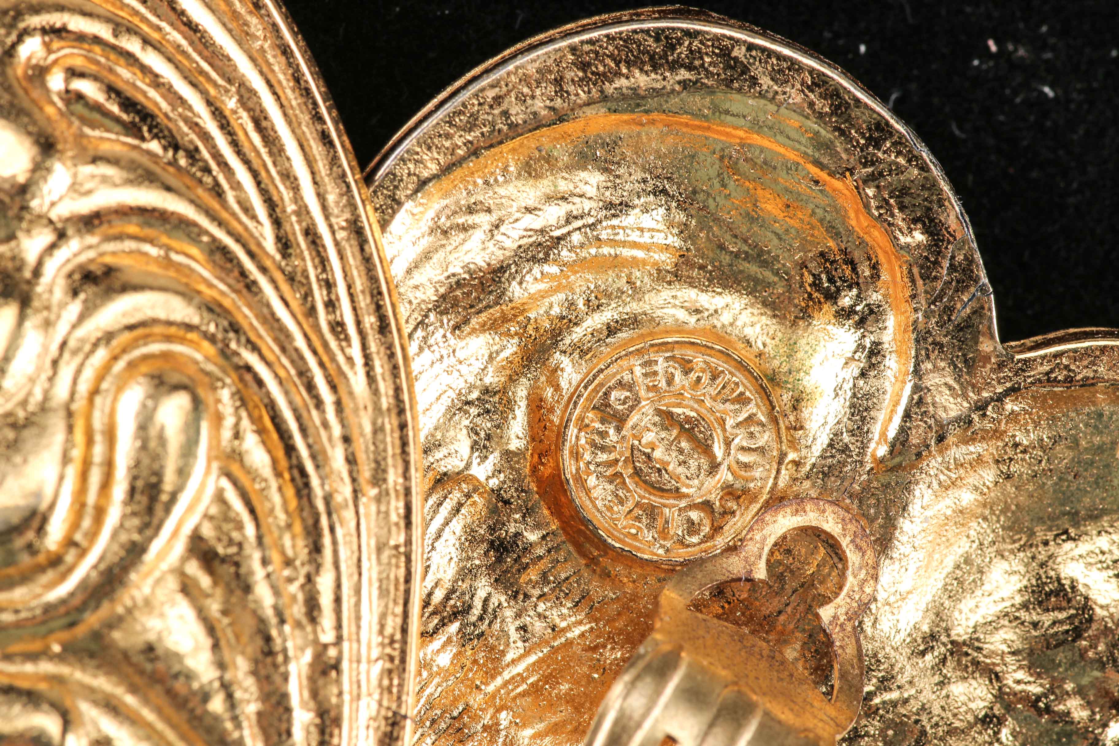 Assortment of Gold Tone Costume Earrings