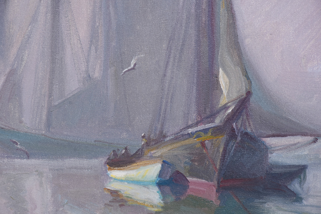 Emile A. Gruppe Signed Oil Painting