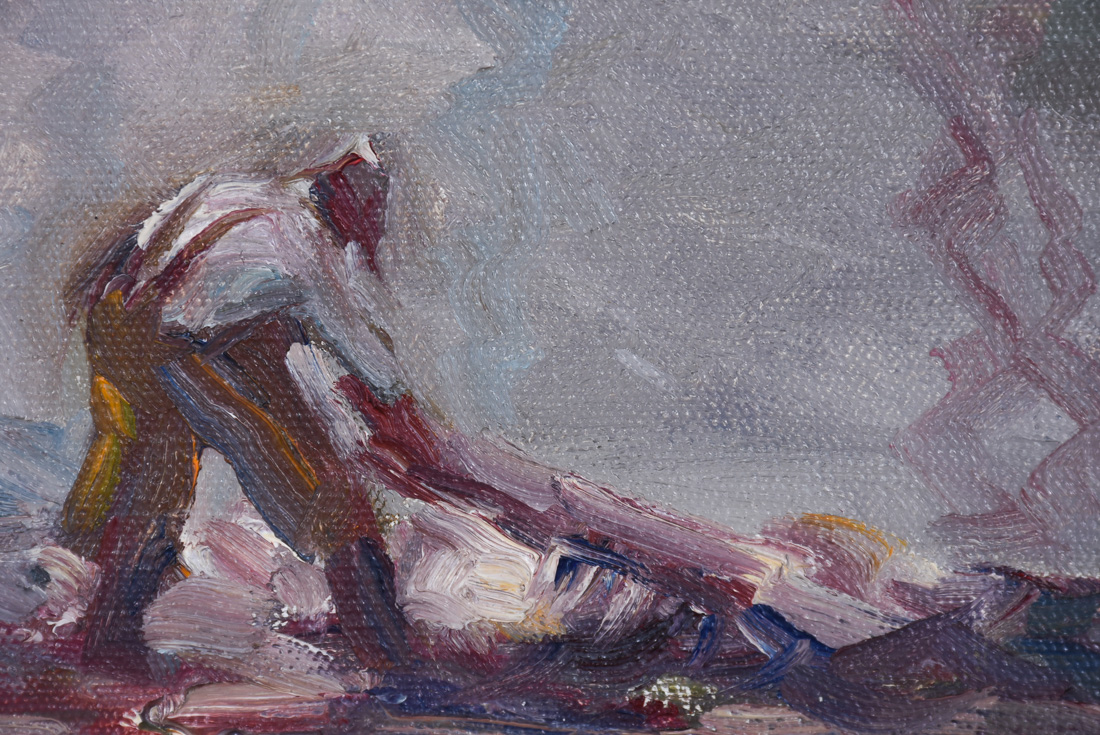 Emile A. Gruppe Signed Oil Painting