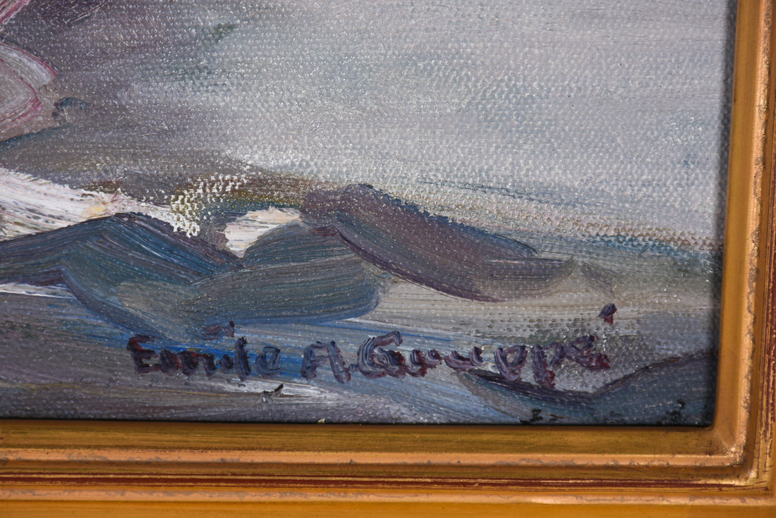 Emile A. Gruppe Signed Oil Painting