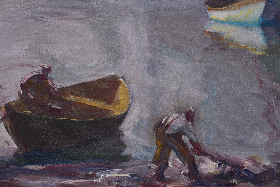 Emile A. Gruppe Signed Oil Painting