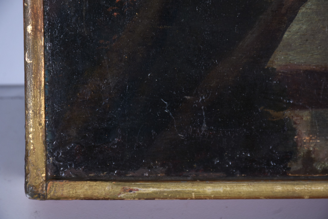 Anthony J. Sisti Oil Tuscan Scene Painting