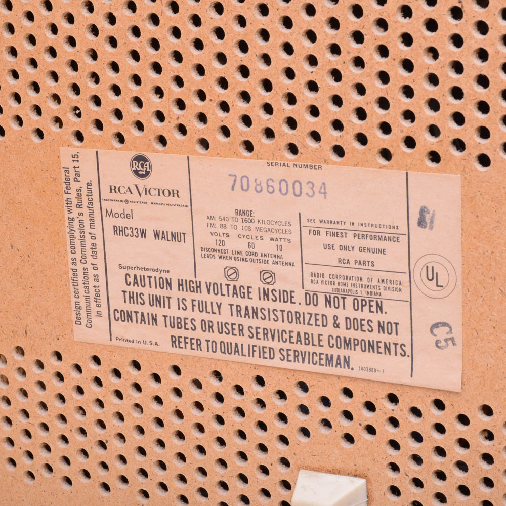 Vintage RCA Victor Radio