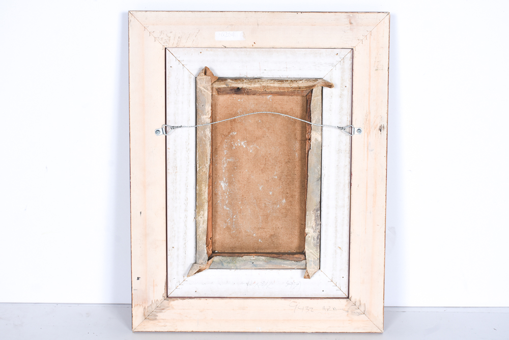 Oil on Canvas Portrait of a Seated Woman