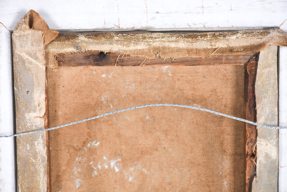 Oil on Canvas Portrait of a Seated Woman