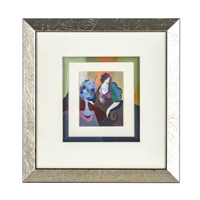 Itzchak Tarkay Signed Offset Lithograph Itzchak Tarkay Signed Offset Lithograph