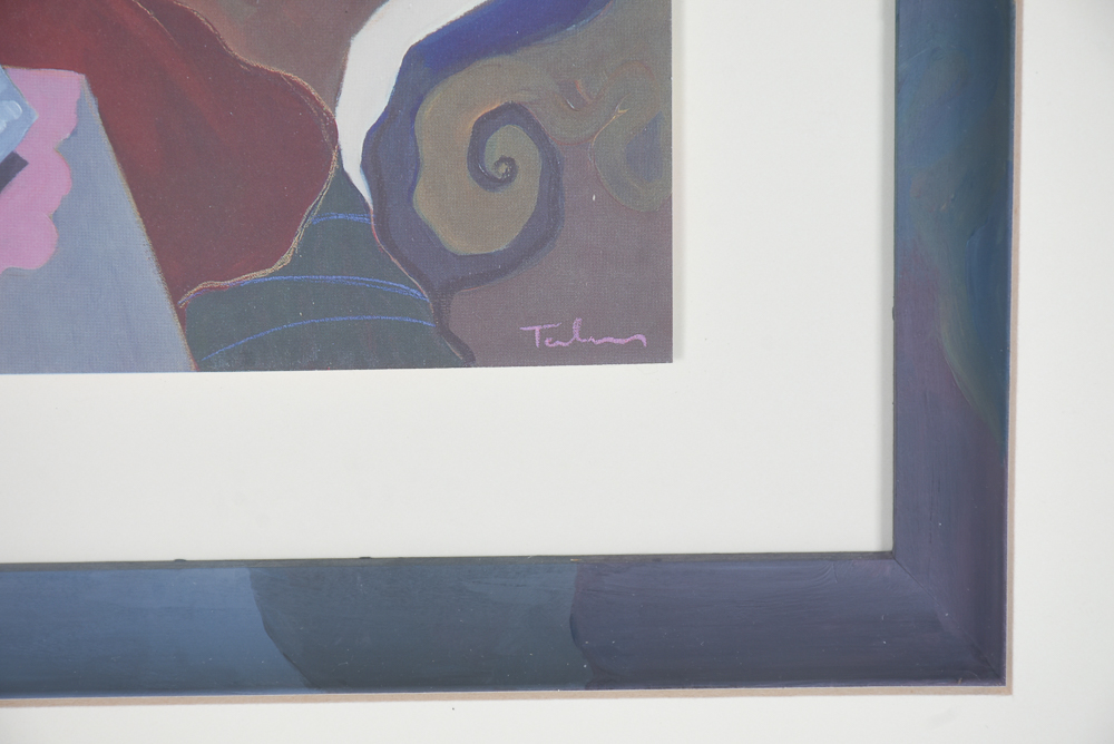 Itzchak Tarkay Signed Offset Lithograph