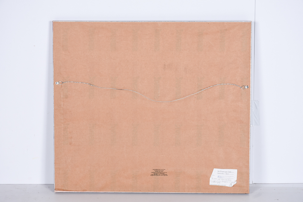 Dali Signed Limited Edition Photo Lithograph Print "Les spoutniks astiques élasticots statistiques"