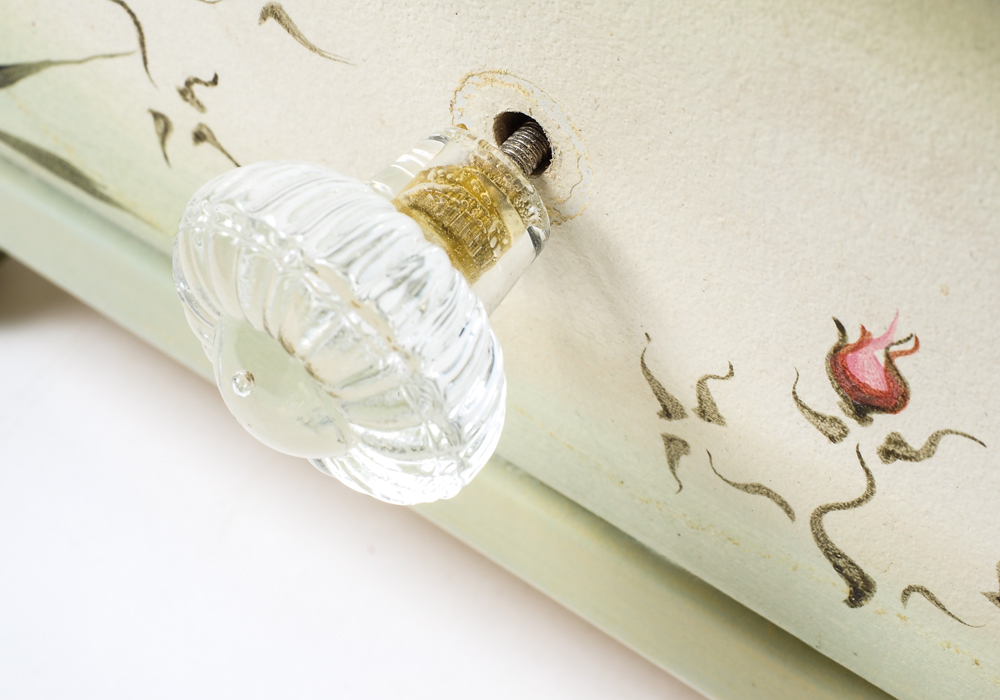 Gracey Knight Ltd. Tabletop Mirror with Drawer