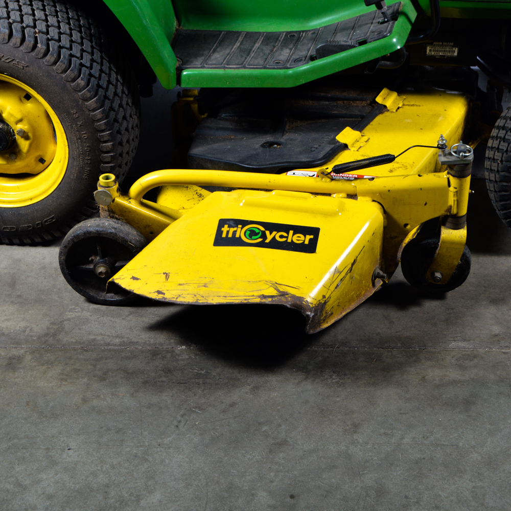 John Deere Riding Mower with Mulching Capability