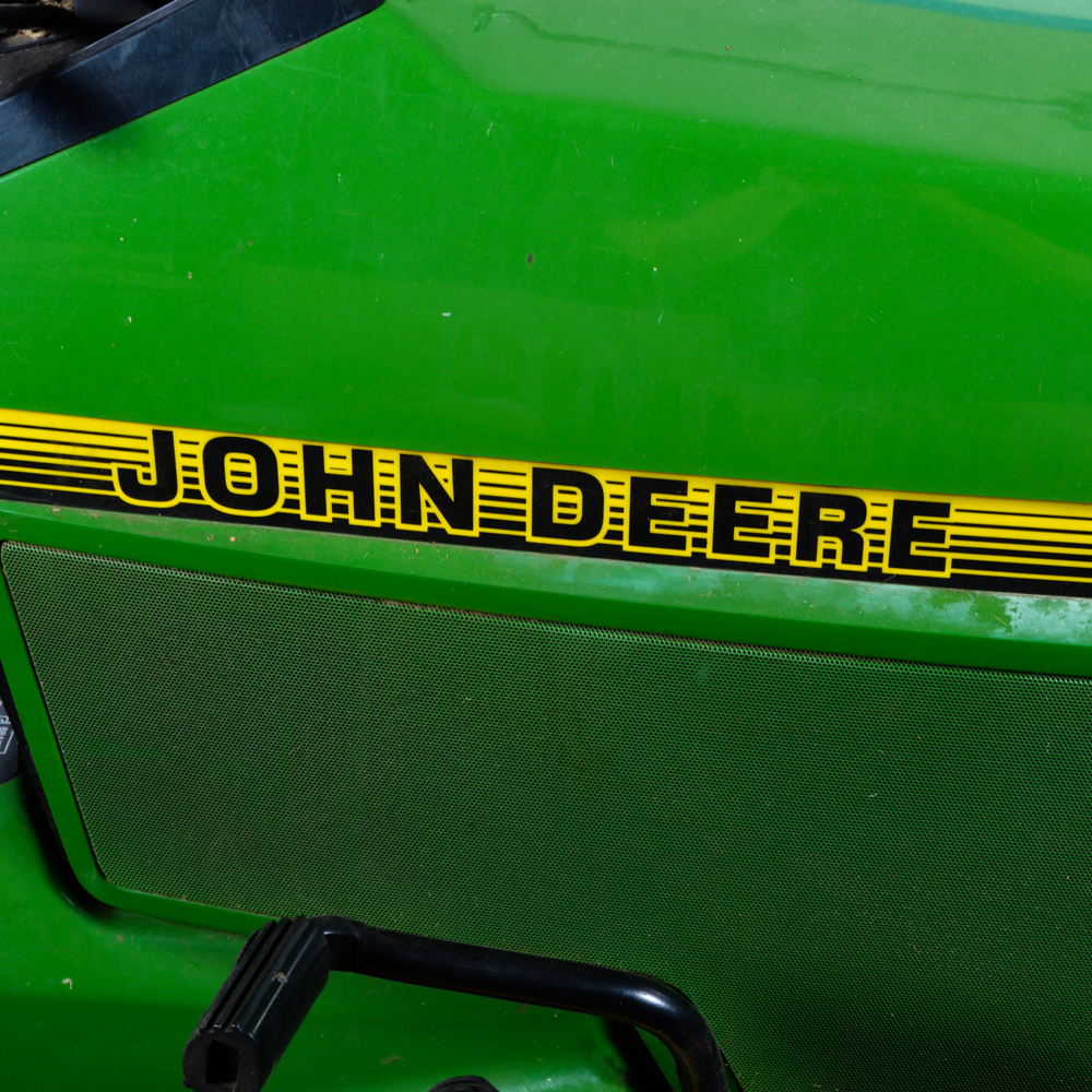 John Deere Riding Mower with Mulching Capability