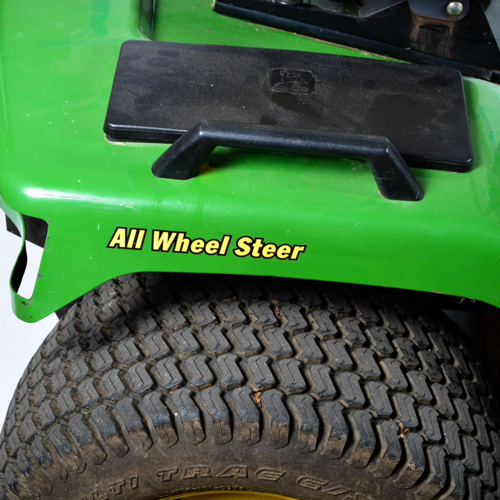 John Deere Riding Mower with Mulching Capability