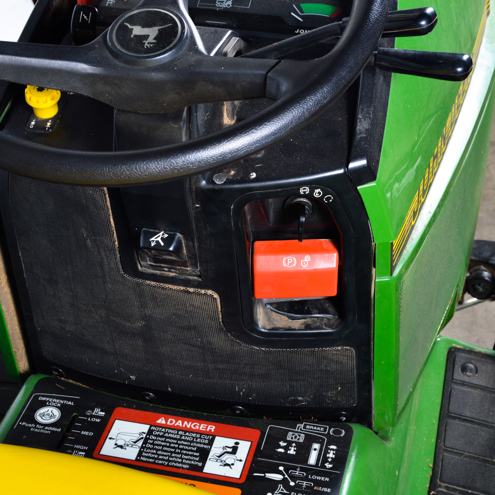 John Deere Riding Mower with Mulching Capability