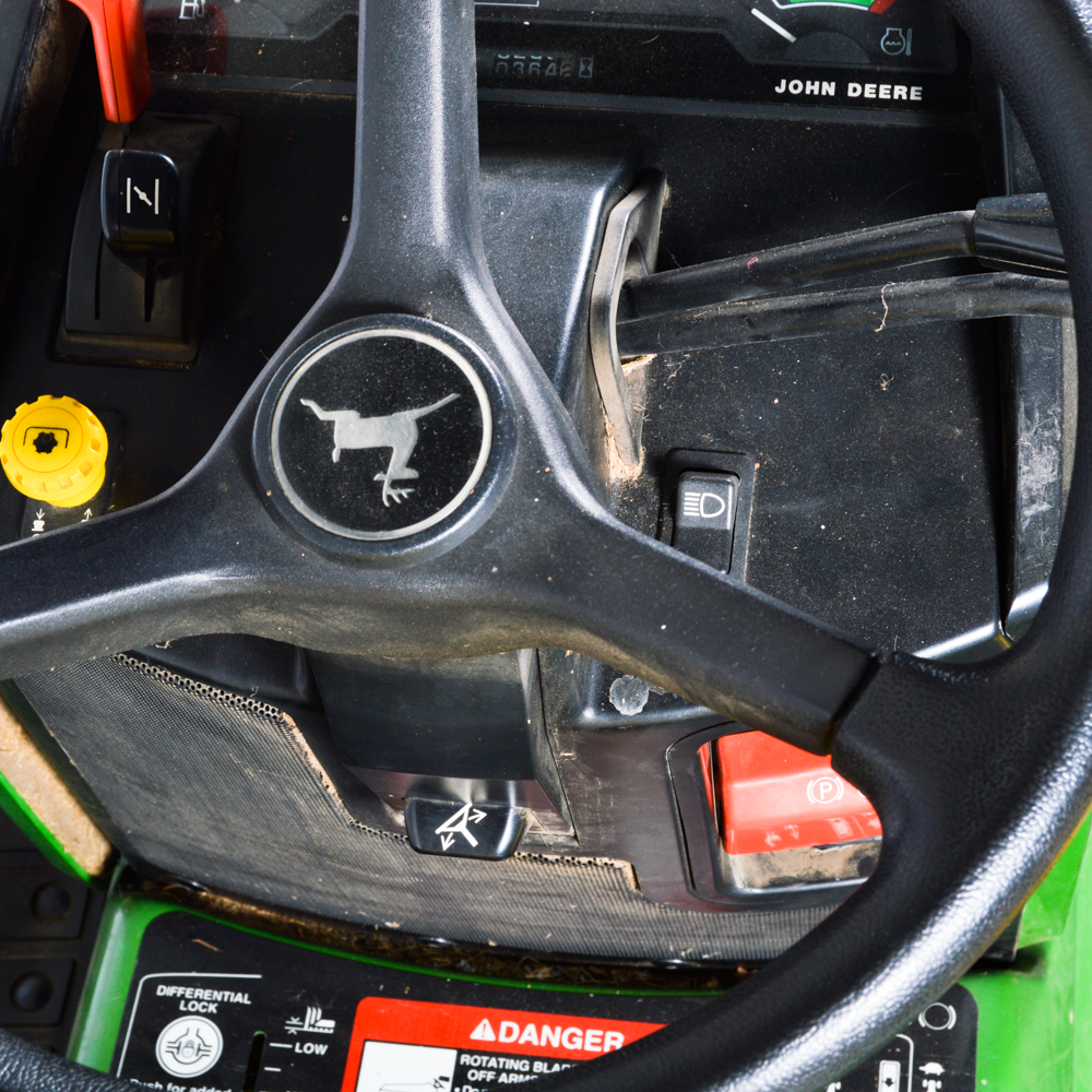 John Deere Riding Mower with Mulching Capability