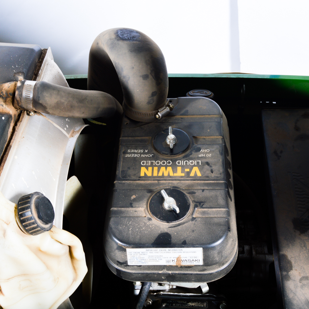 John Deere Riding Mower with Mulching Capability