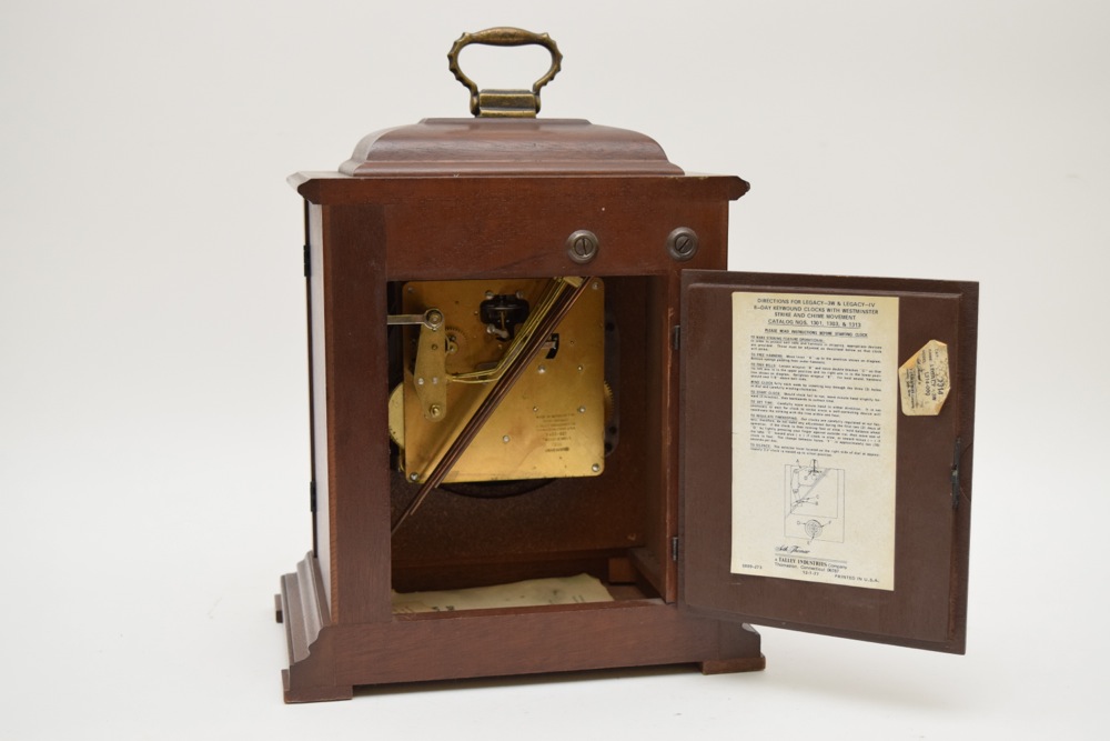 Seth Thomas Legacy 3W Mantel Clock With Original Manual