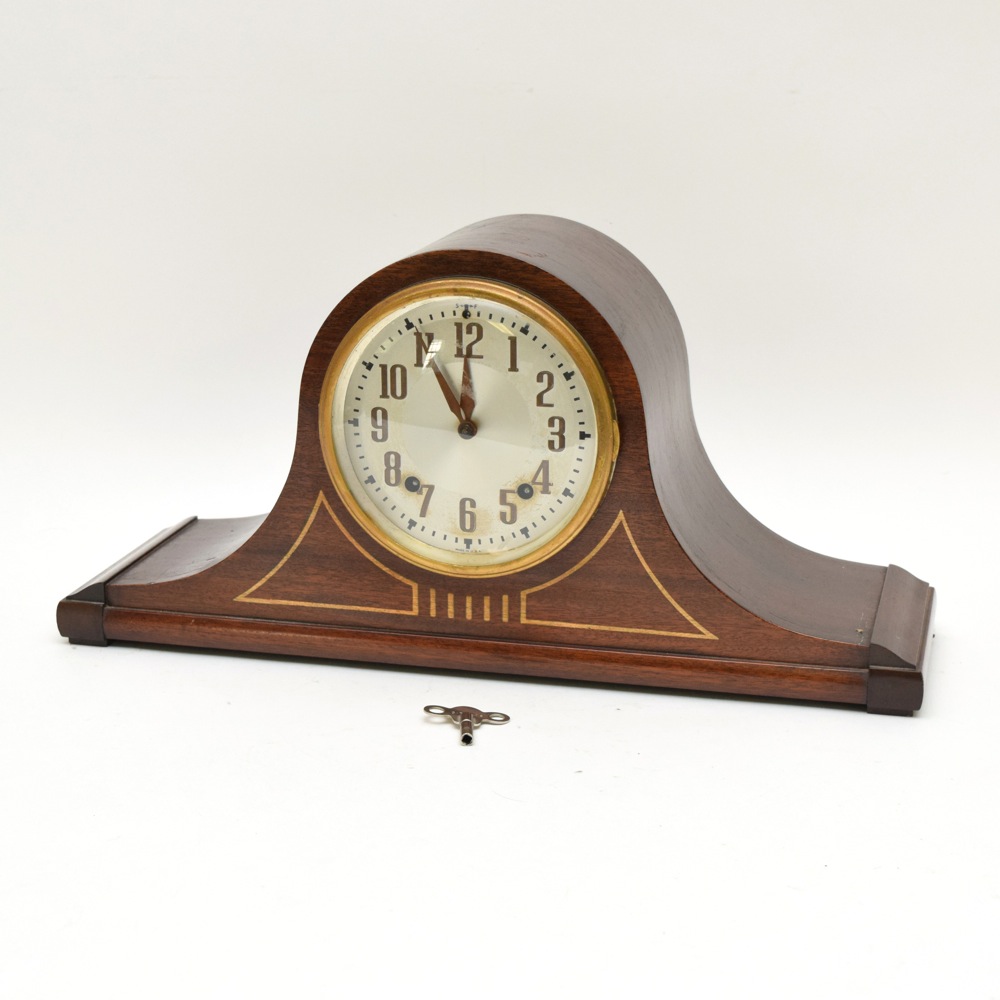1940 Plymouth Tambour Mantel Clock