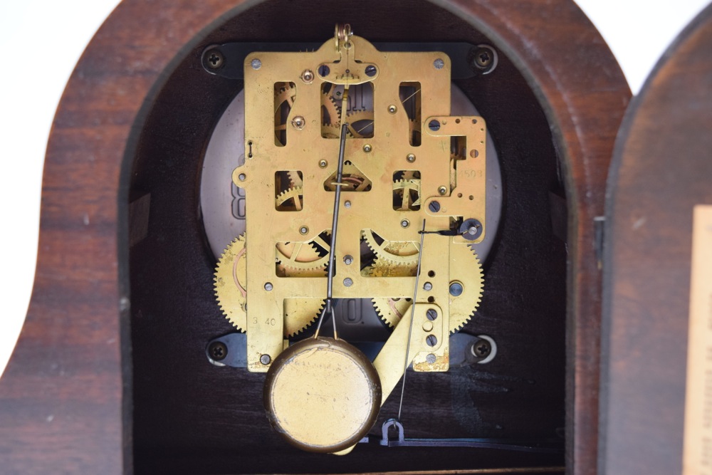 1940 Plymouth Tambour Mantel Clock