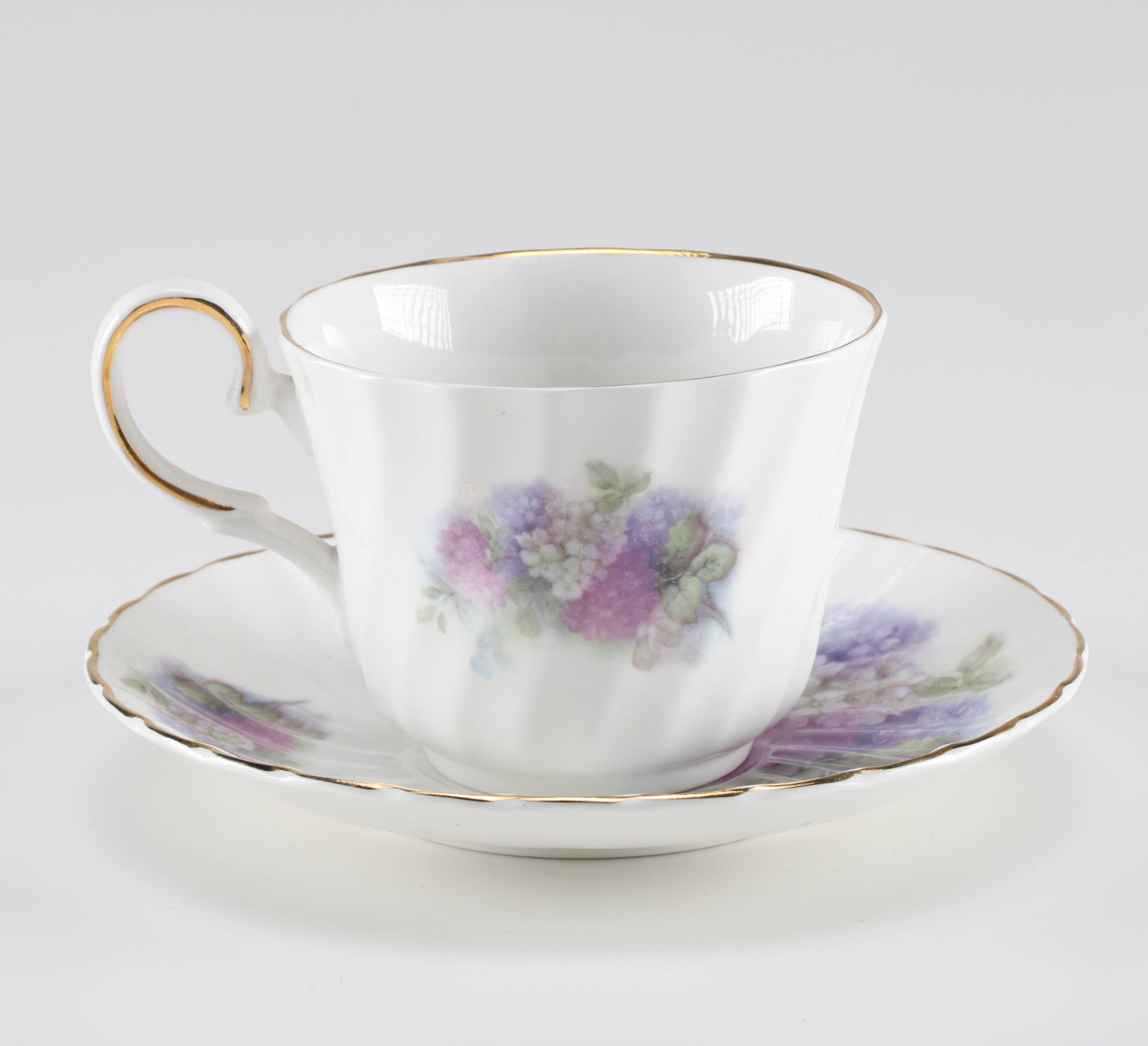 Collection of Teacups and Saucers