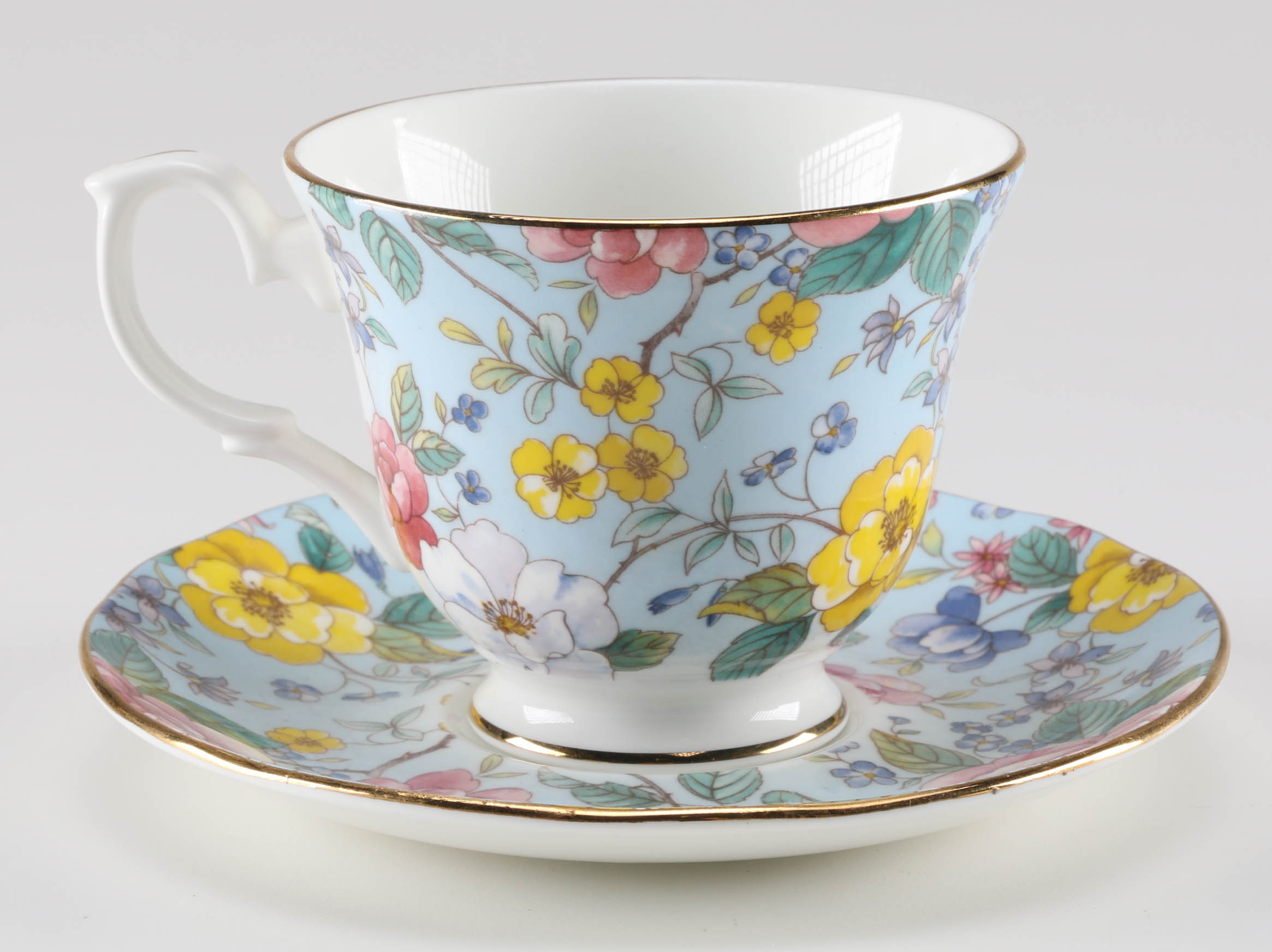 Collection of Teacups and Saucers