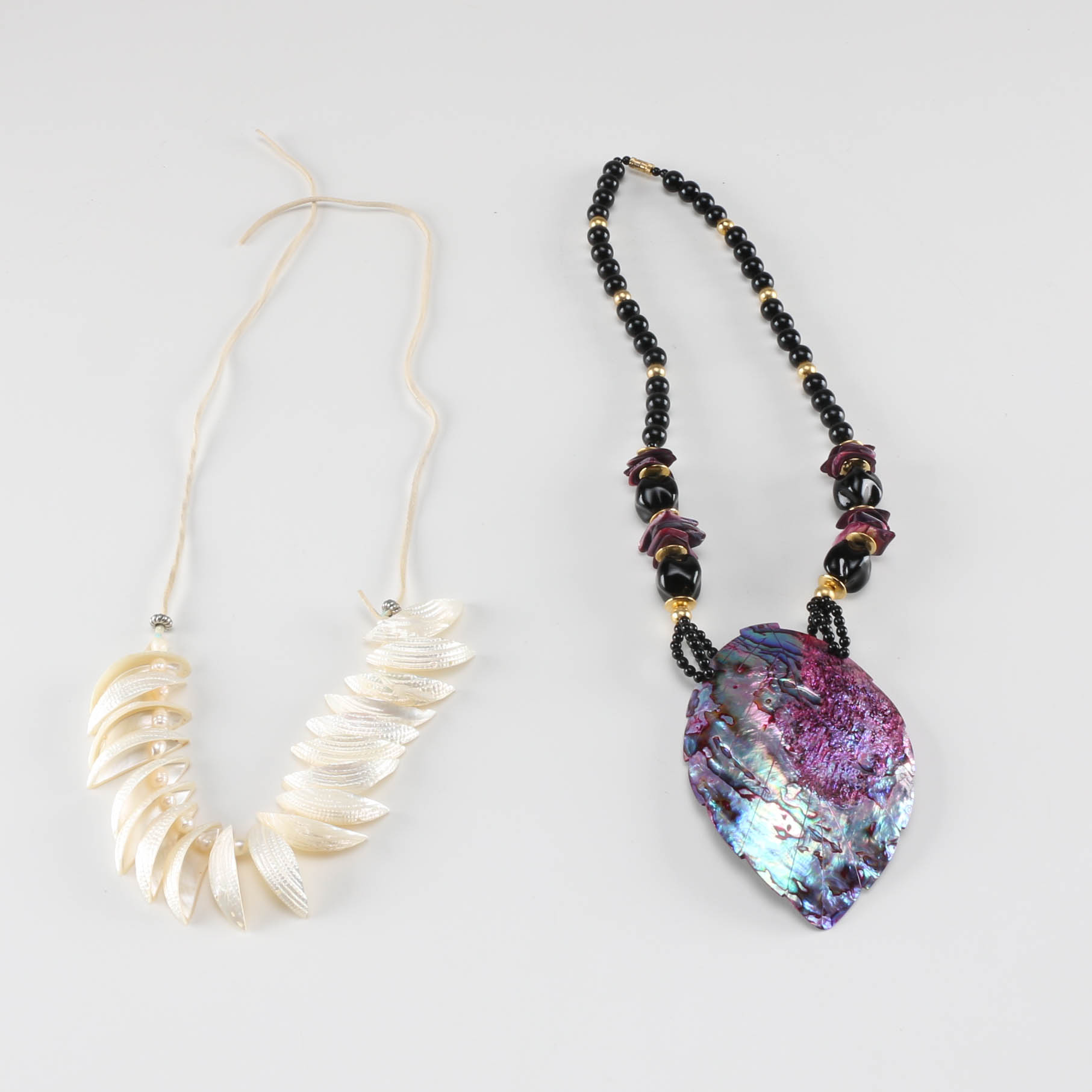 Two Shell Necklaces
