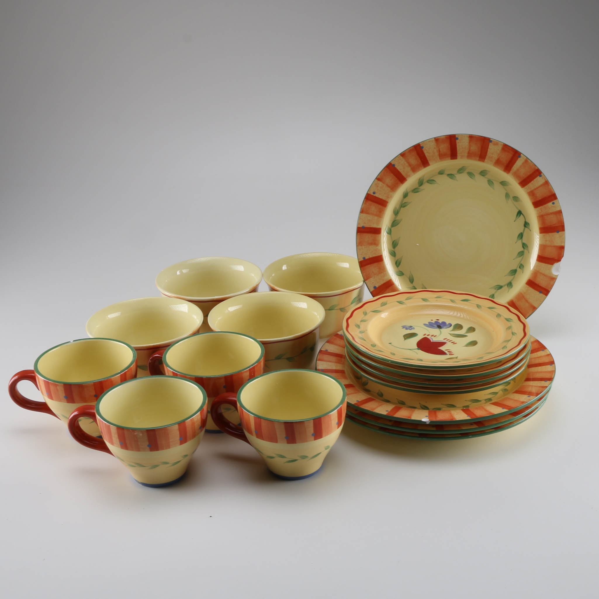 Pfaltzgraff Hand Painted Dinnerware Assortment