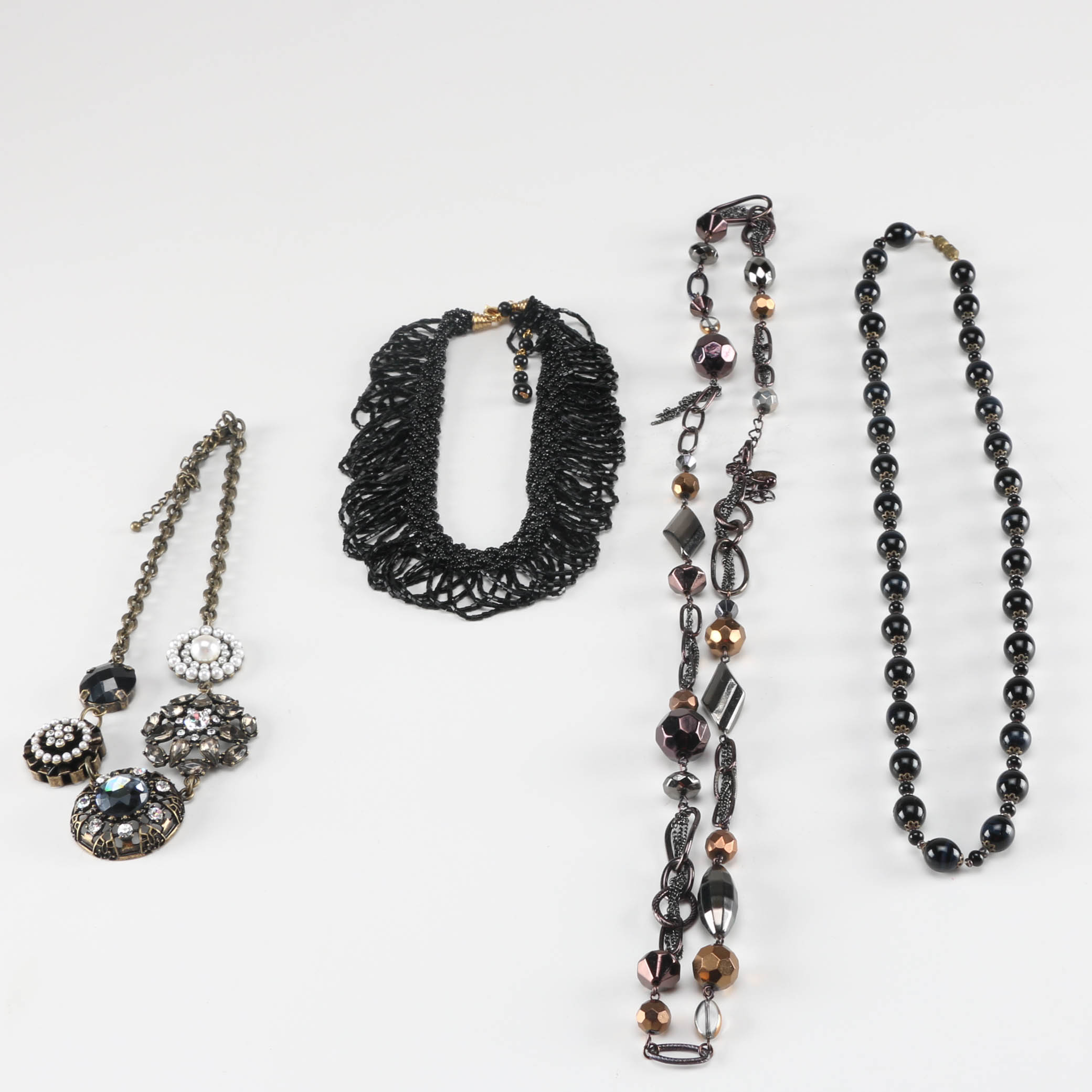 Black Beaded Jewelry