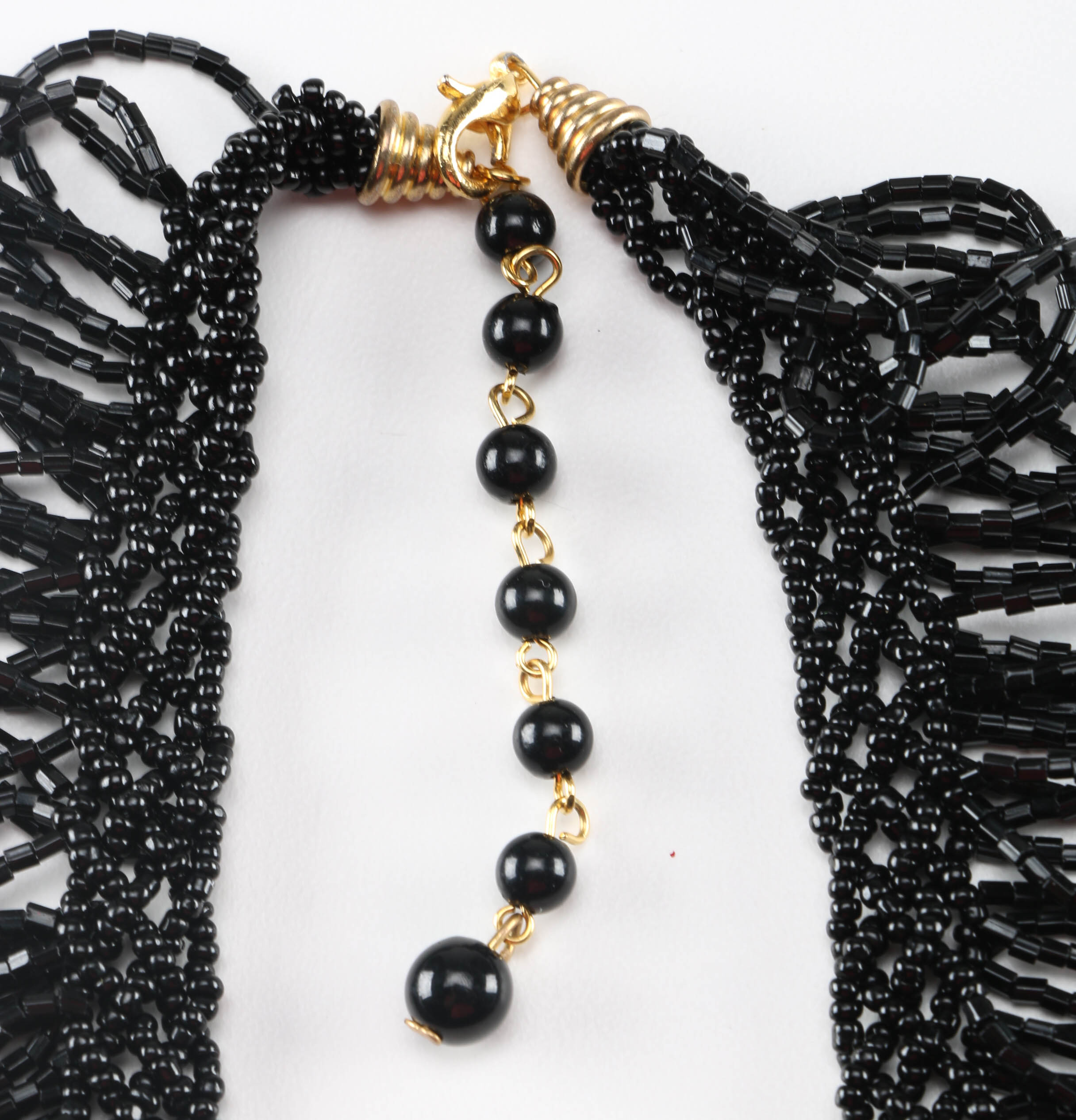 Black Beaded Jewelry