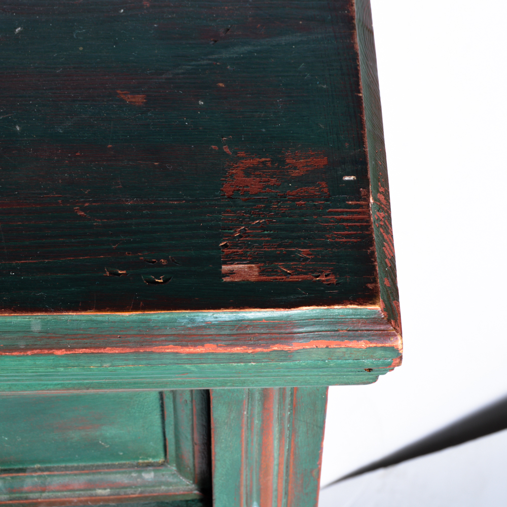 Vintage Breakfront Sideboard with Carved Doors