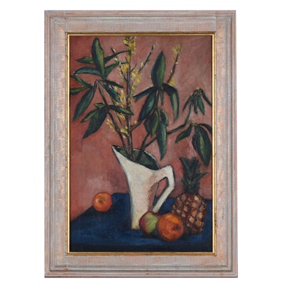 Preston Dickinson Oil on Canvas Still Life Preston Dickinson Oil on Canvas Still Life