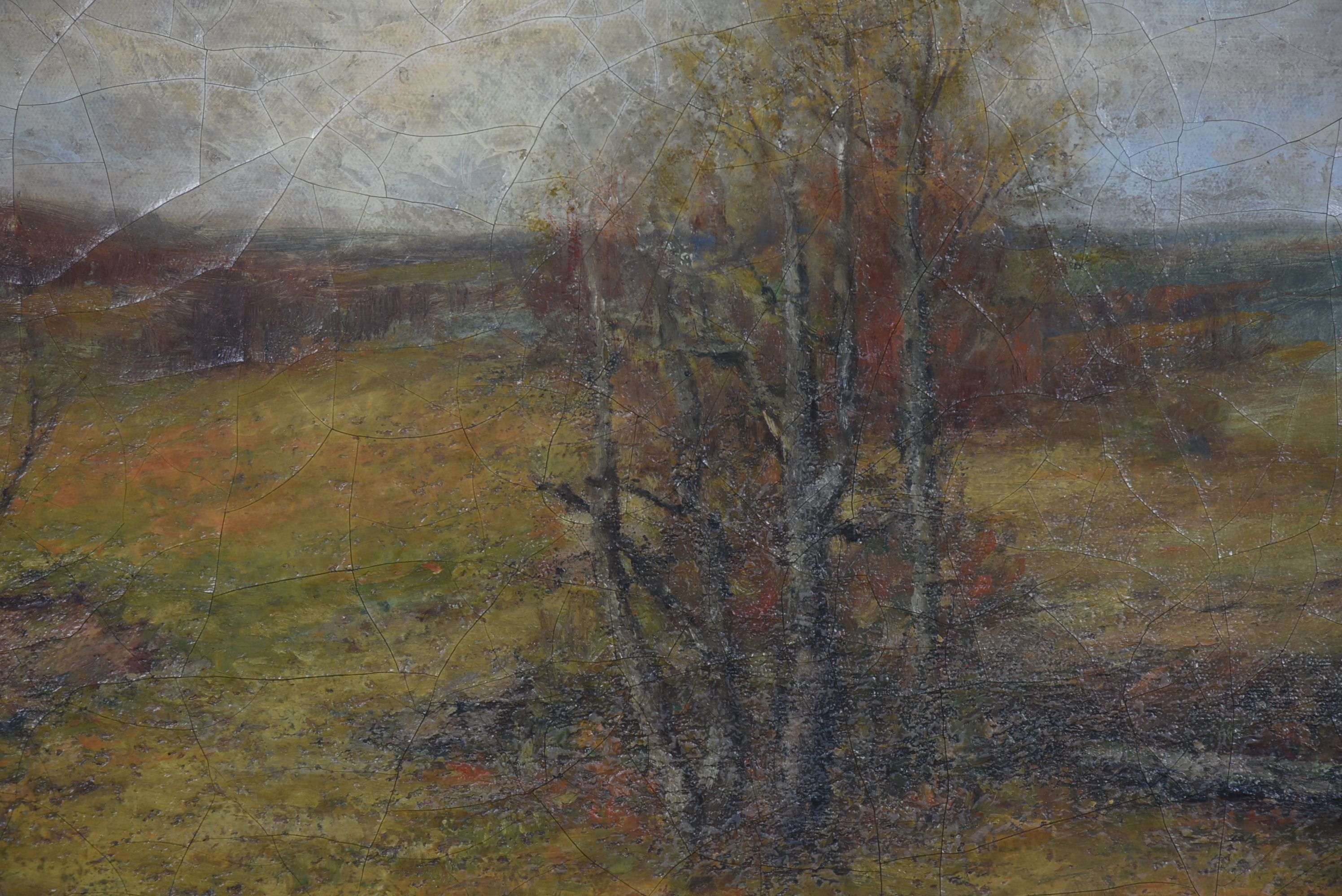 Original Oil on Canvas Tonal Landscape