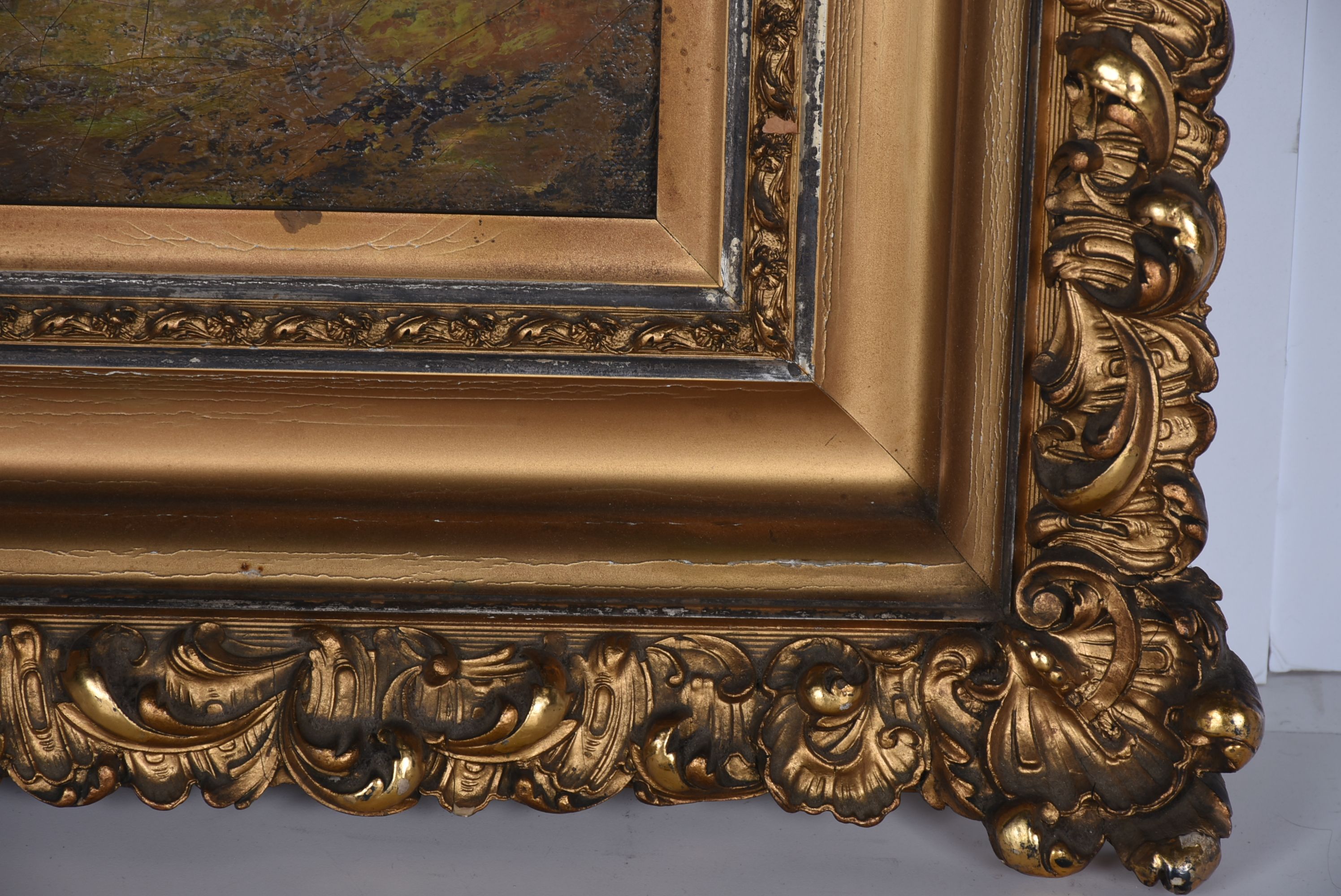 Original Oil on Canvas Tonal Landscape