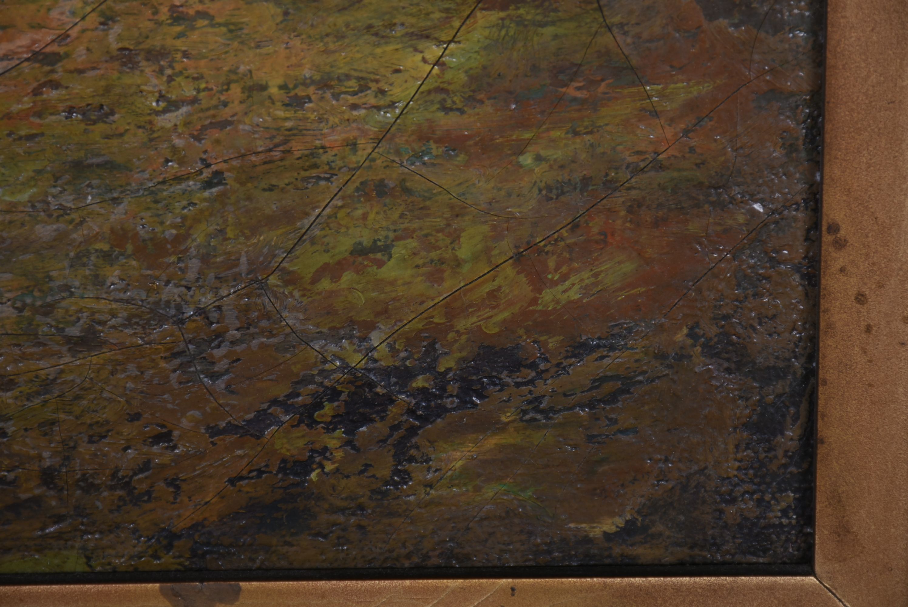 Original Oil on Canvas Tonal Landscape