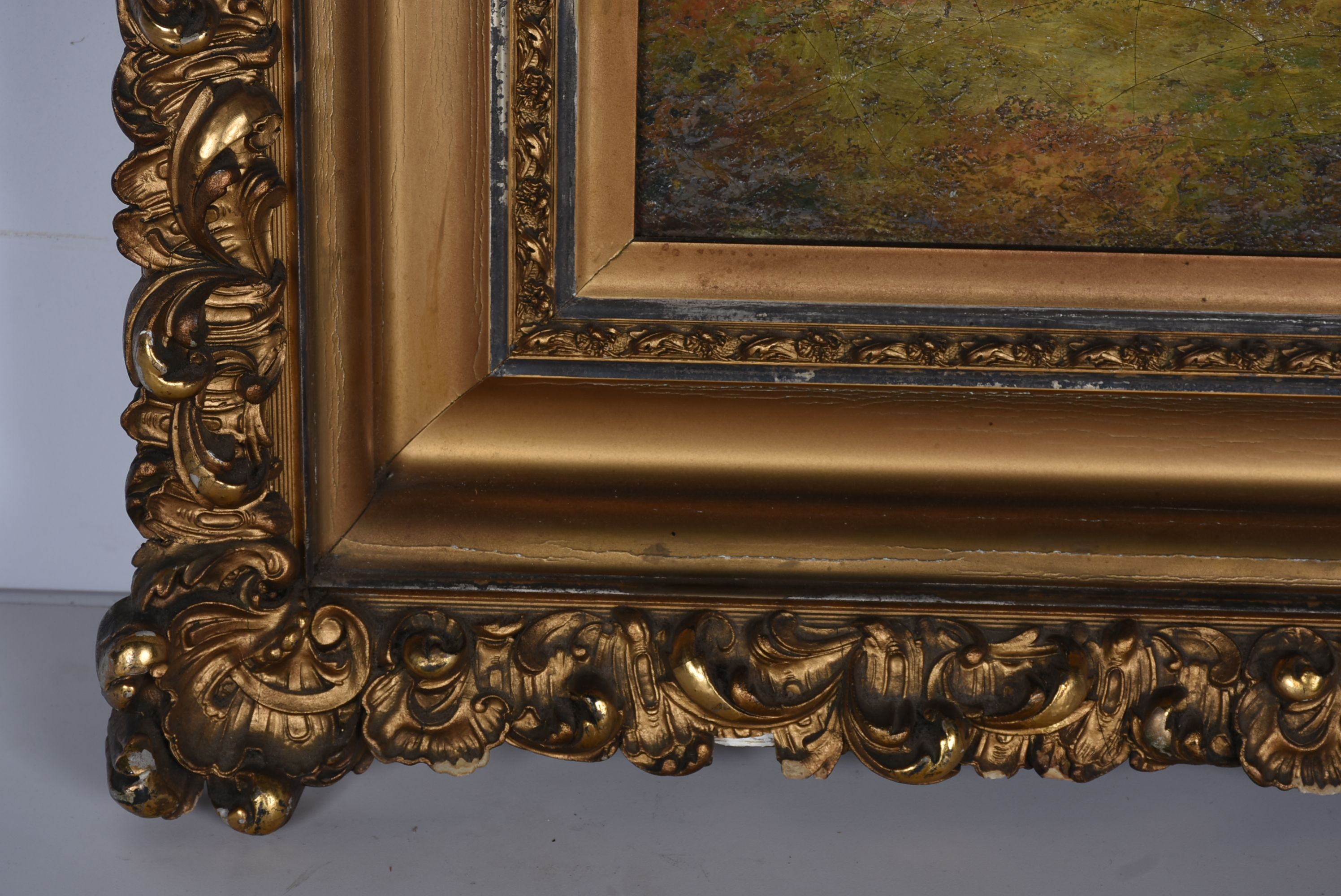 Original Oil on Canvas Tonal Landscape