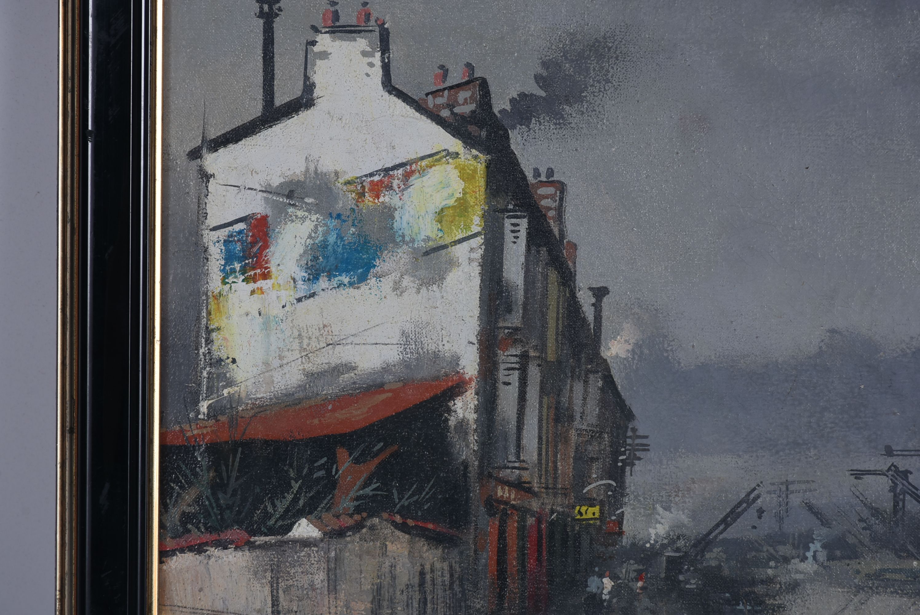 Gabriel Marc Louis Ferro Signed Oil Painting on Canvas