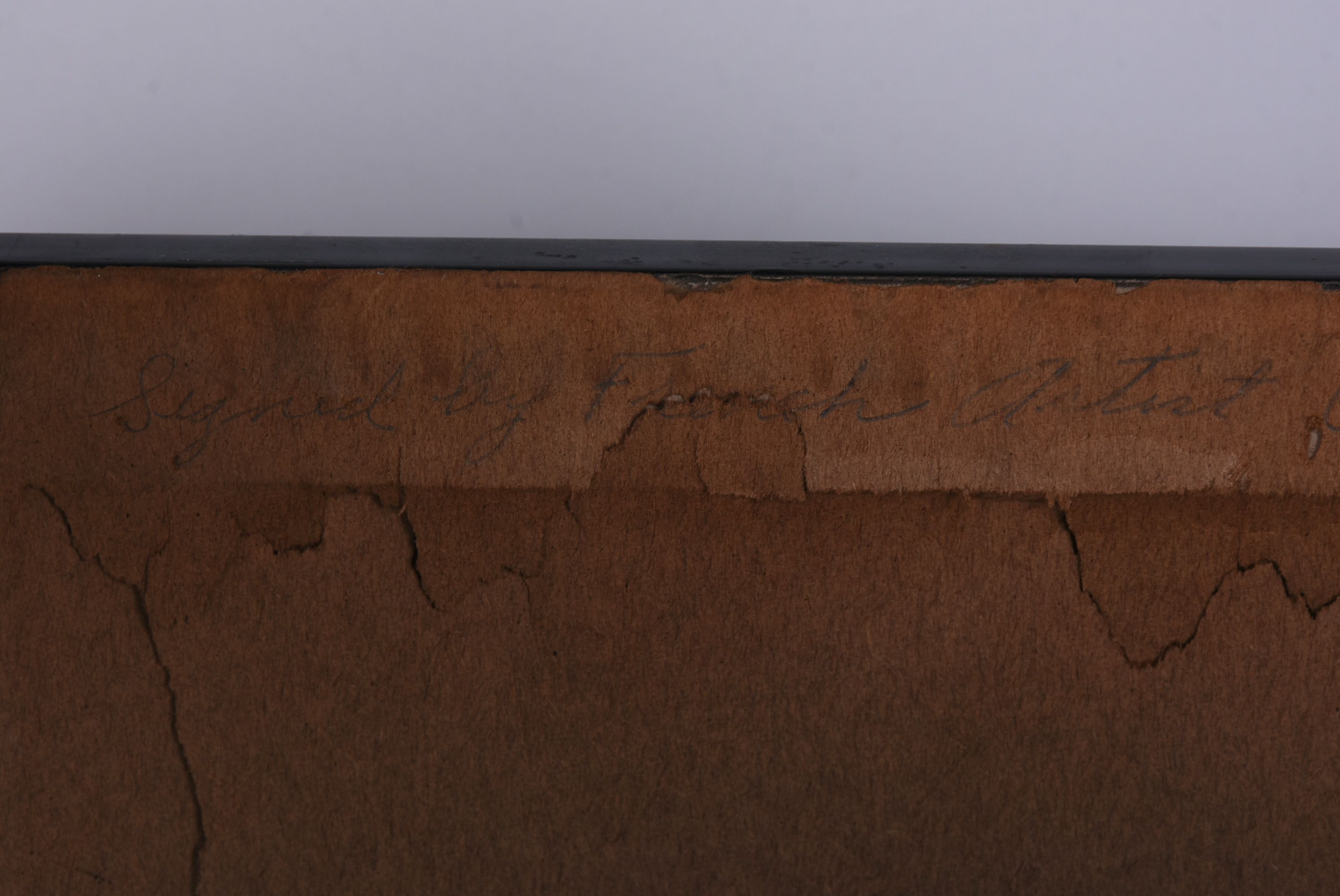 Gabriel Marc Louis Ferro Signed Oil Painting on Canvas