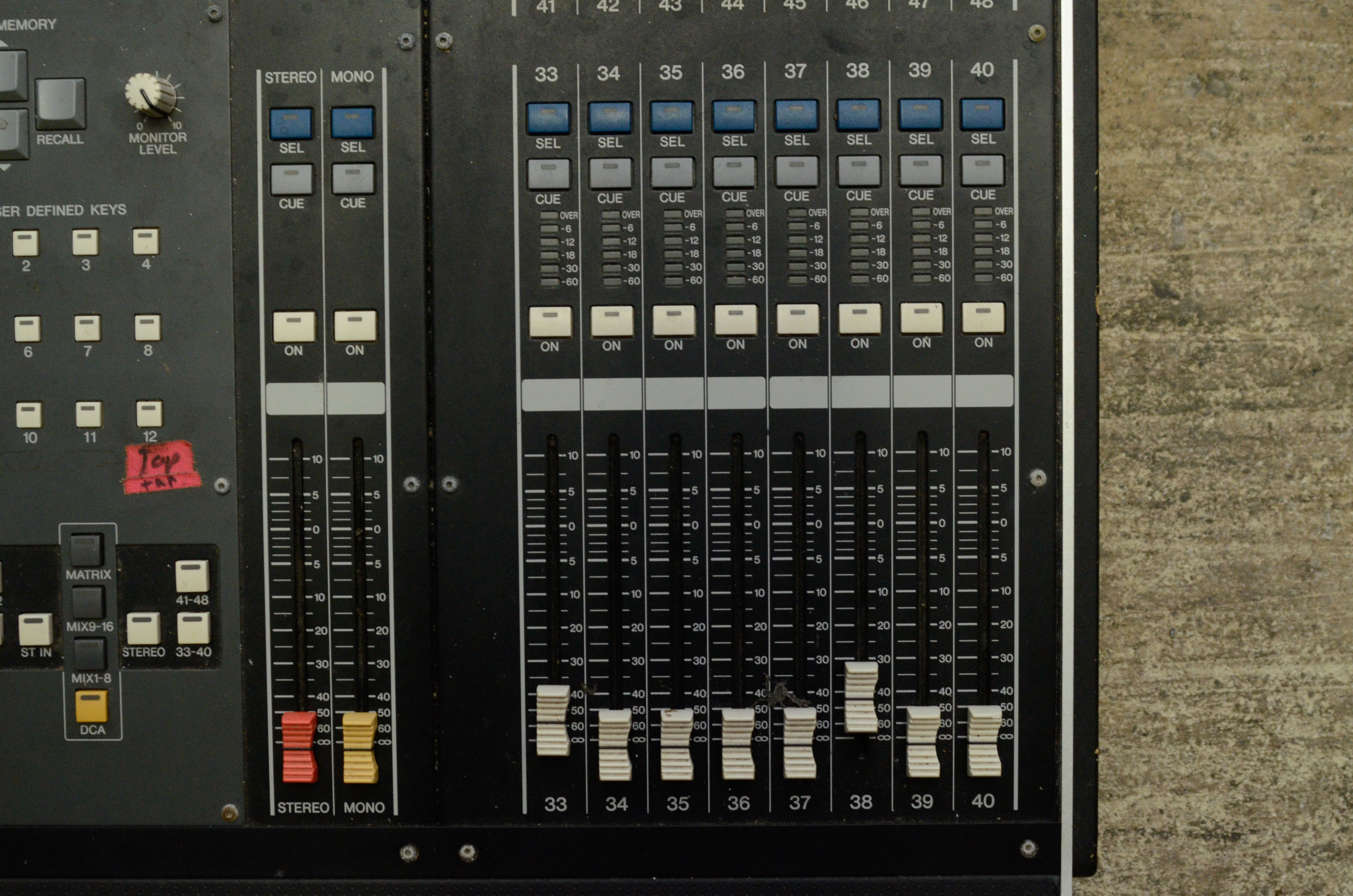 Yamaha M7CL-48 Soundboard