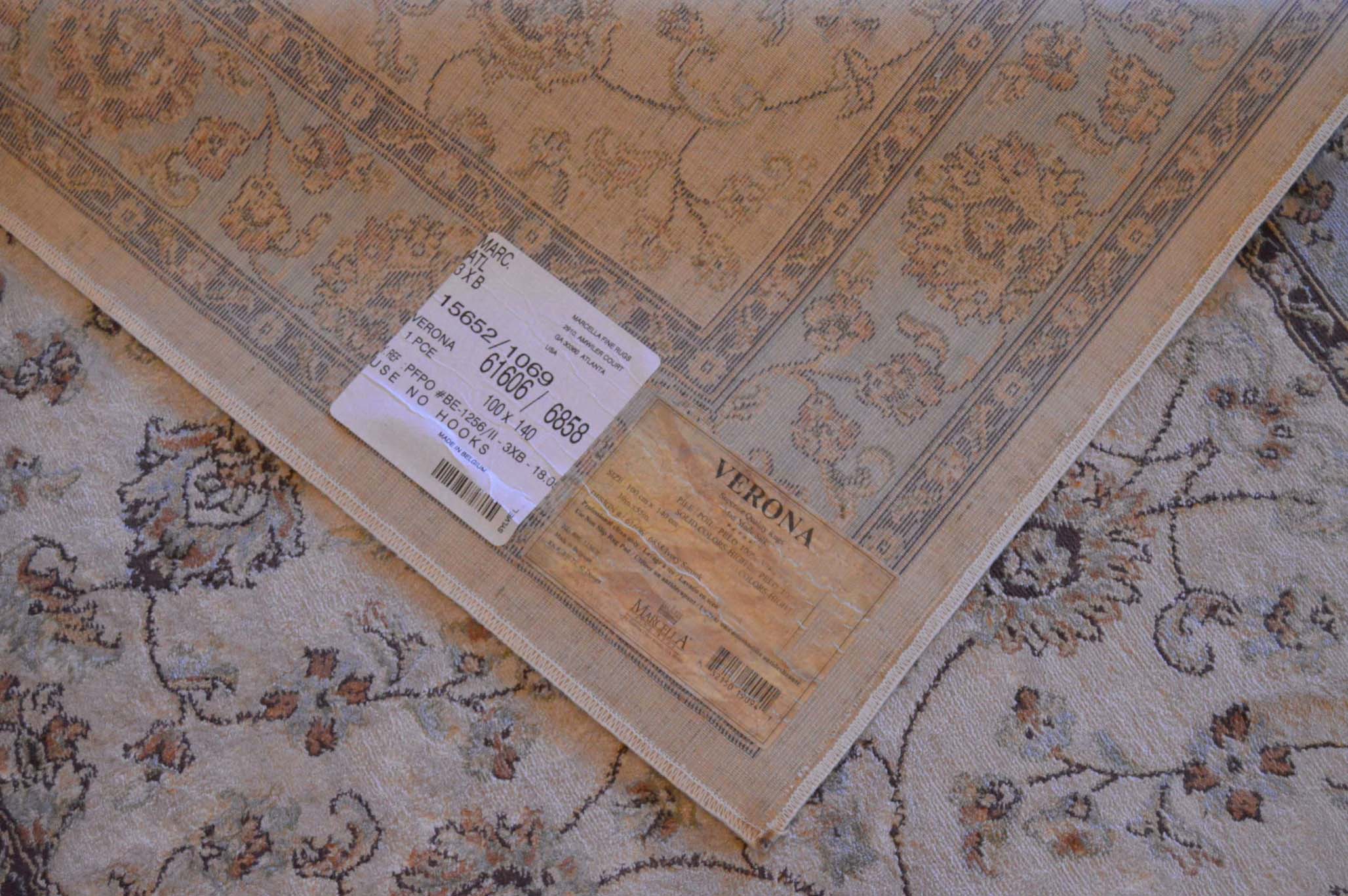 "Verona" Art Silk Rug by Marcella