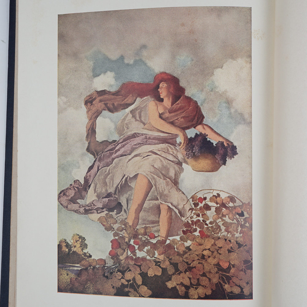 First Edition "A Golden Treasury of Songs and Lyrics" Illustrated in Color by Maxfield Parrish