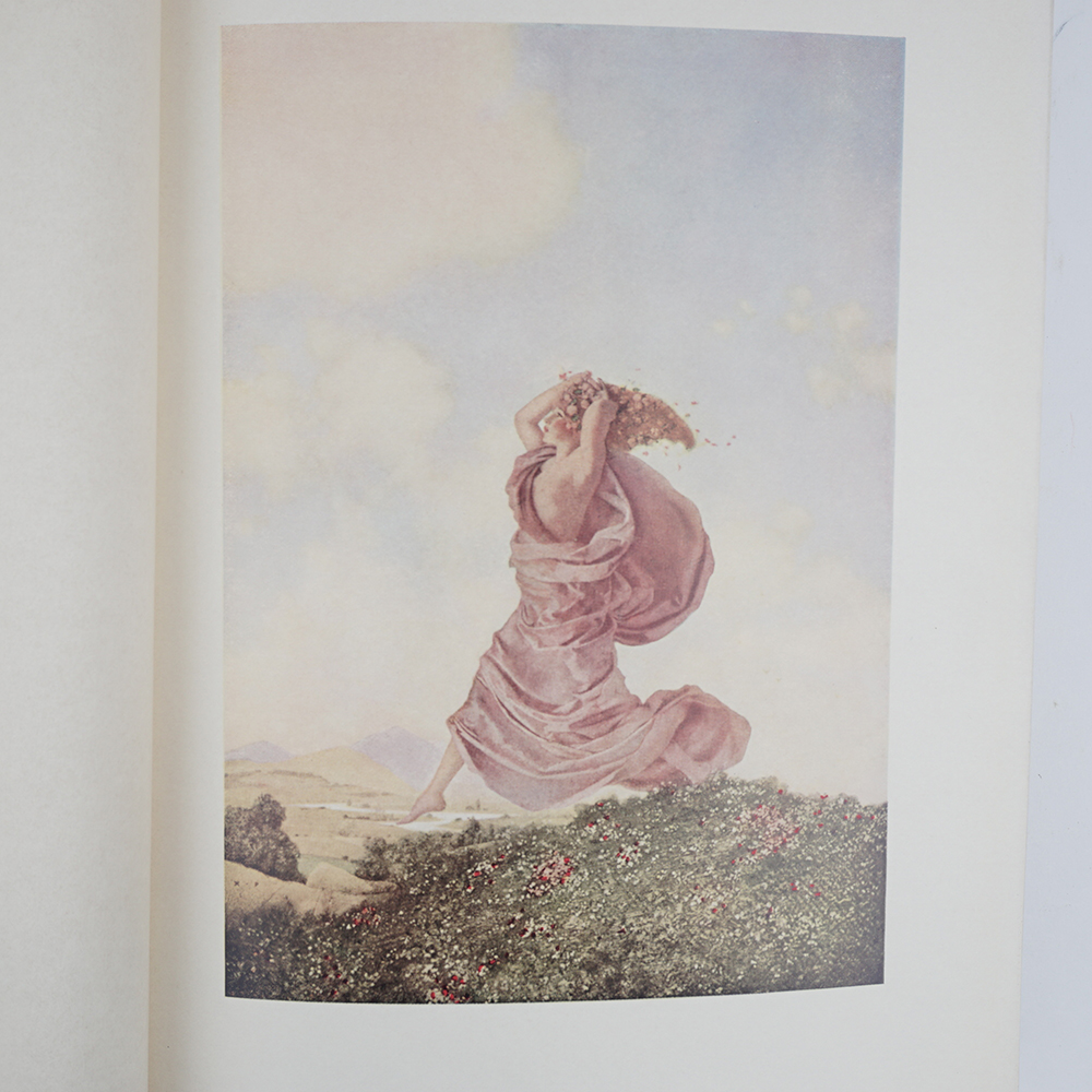 First Edition "A Golden Treasury of Songs and Lyrics" Illustrated in Color by Maxfield Parrish